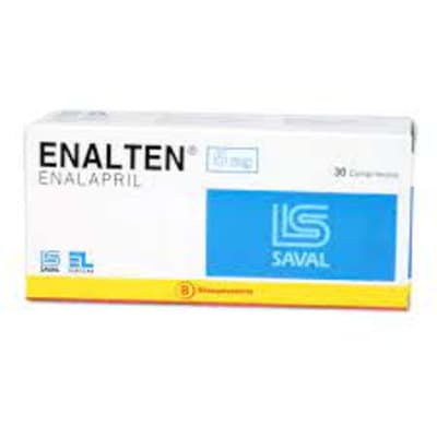 Enalten 5 Mg X 30 Comp Vence 06/2026 Stock 1